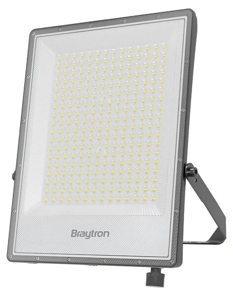 Proiettore LED Braytron da 200 W per esterni IP65 – Proiettore super luminoso da 22.000 lm con selezione della temperatura di colore 3000K/4000K/6500K, proiettore LED in alluminio impermeabile