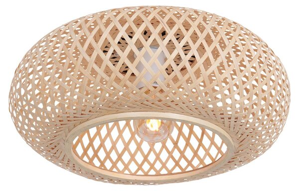 Plafoniera - naturale - MAZE - bambù metallo - Ø 40cm - E27 - 3128BE - Anne Lighting