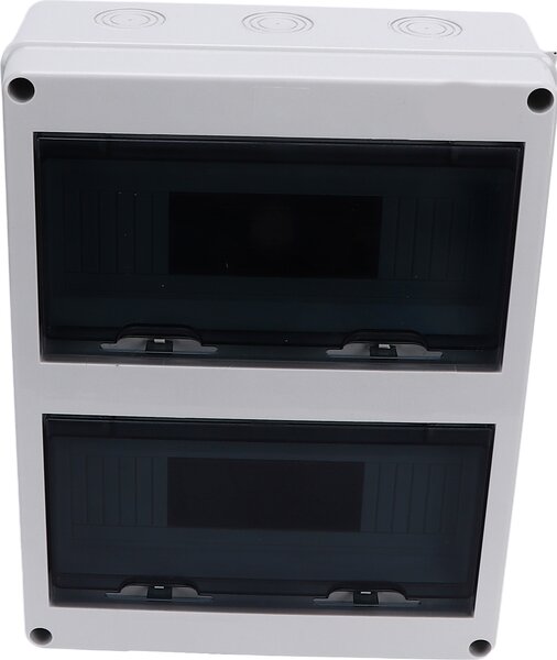 Scatola di distribuzione 24 vie IP65 Custodia di giunzione in plastica impermeabile Copertura trasparente per MCB