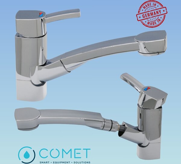 Capri miscelatore monocomando automatico cromo sciolto