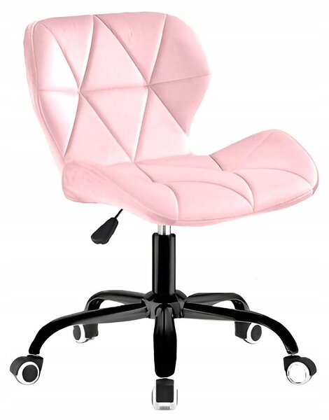 Ekspand | Sedia da ufficio Sky74-1a - Blu - Ergonomica - Sedia in velluto - 1 pezzo