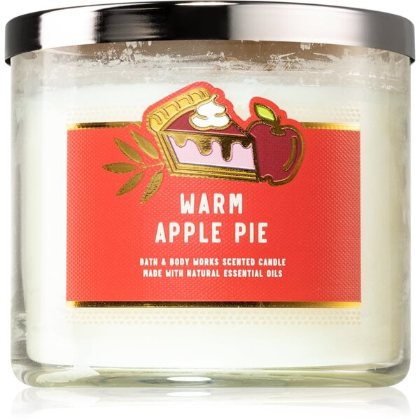 Bath & Body Works Warm Apple Pie candela profumata I 411 g