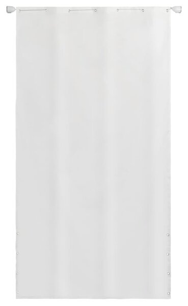 Tenda Parasole Verticale in Tessuto Oxford 140x240 cm Bianca