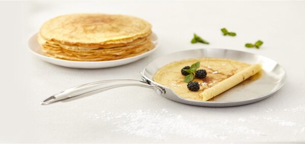 Padella per crêpes in acciaio inox ø 26 cm – Blomsterbergs