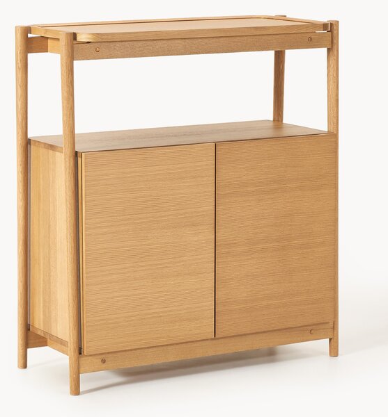 Credenza alta in legno Libby