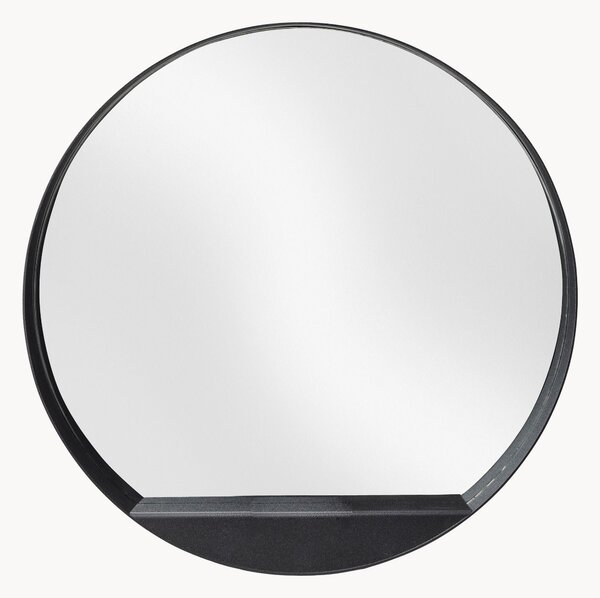 Specchio da parete con portacandela Glim
