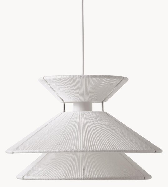 Lampada a sospensione in lino Kiku