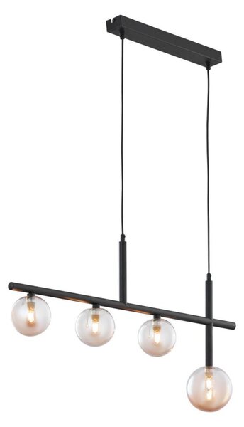 Jupiter 1905 - Lampadario a sospensione con cavo NEPTUN 4xG9/14W/230V nero