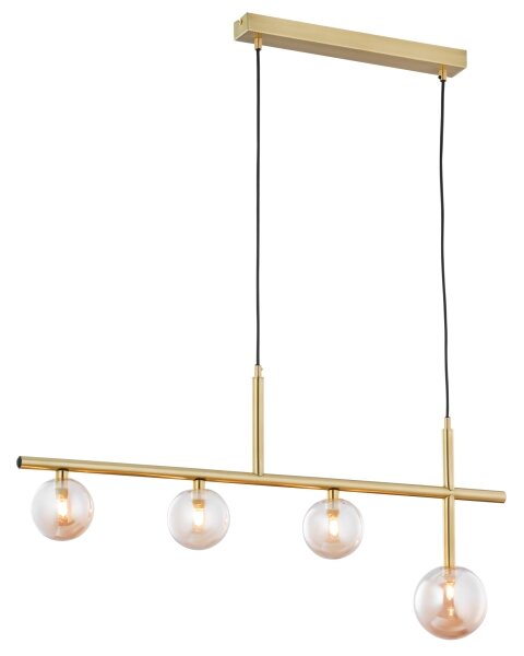 Jupiter 1899 - Lampadario su cavo NEPTUN 4xG9/14W/230V dorato