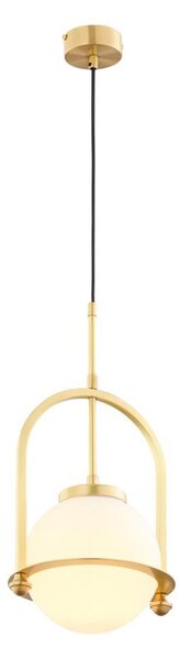 Jupiter 1913 - Lampadario a sospensione su cavo ROSSO 1xE27/15W/230V oro