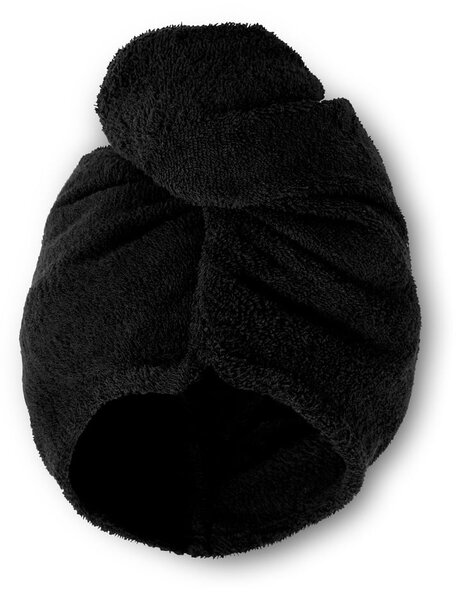 Asciugacapelli in cotone nero ad asciugatura rapida in set da 2 20x13 cm Quick Dry - Catherine Lansfield