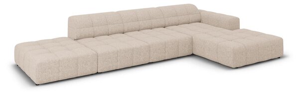 Divano angolare beige (angolo destro) Chicago - Cosmopolitan Design