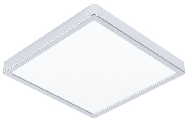 Plafoniera Moderna Fueva 5 Acciaio Cromo Led Integrato 20,5W 4000K Ip44