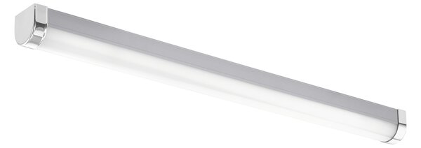 Applique Contemporanea Tragacete 1 Policarbonato Argento Led Integrato 15,5W