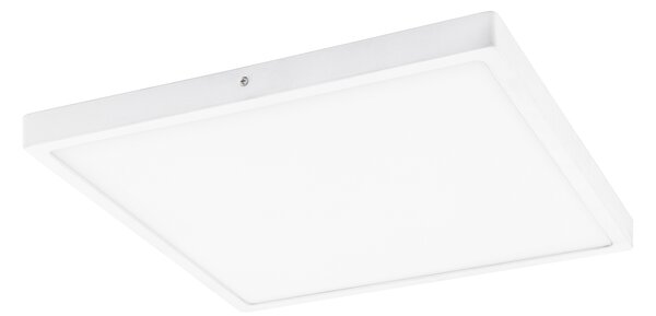 Plafoniera Moderna Fueva 1 In Alluminio Bianco Led Integrato 22W 3000K Ip20