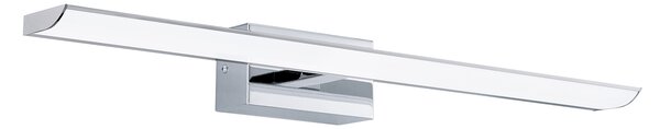 Applique Moderna Tabiano Acciaio Cromo 3 Luci Led 3,2W
