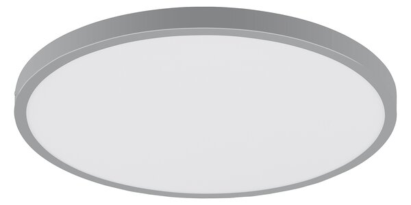 Plafoniera Moderna Fueva 1 In Alluminio Argento Led Integrato 22,3W 4000K Ip20