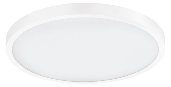 Plafoniera Moderna Fueva 1 In Alluminio Bianco Led Integrato 22,3W 4000K Ip20