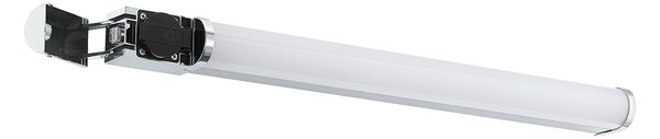 Applique Contemporanea Tragacete 1 Alluminio Argento Led Integrato 15W