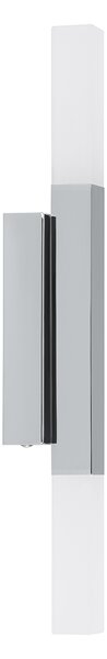 Applique Moderna Alcudia Alluminio Cromo 2 Luci Led 5,5W