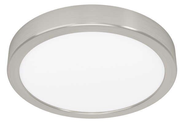 Plafoniera Moderna Fueva 5 In Acciaio Nichel Satinato Led 17W Ip20