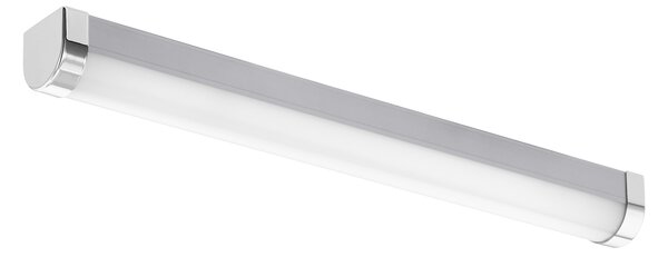 Applique Contemporanea Tragacete 1 Policarbonato Argento Led Integrato 7,5W