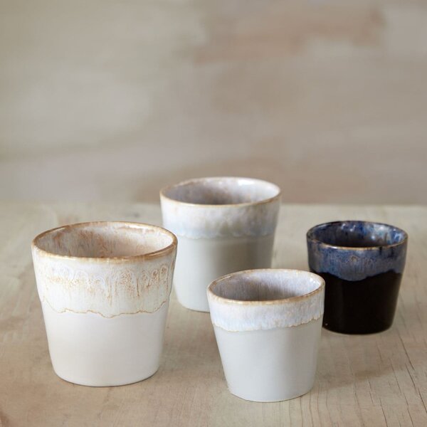 Tazza da espresso in gres verde-grigio, 90 ml Grespresso - Costa Nova