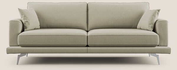 Dorian divano moderno in tessuto morbido antimacchia T05