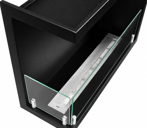 Divina Fire Camino a Bioetanolo da Incasso ad Angolo Biocamino Angolare 60x45 SUTRI 60 SX - DF600SX
