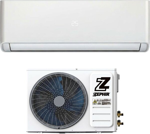Zephir Climatizzatore 18000 Btu Inverter Monosplit Condizionatore con Pompa di Calore Classe A++/A+ Wi-Fi R32 (Unit Interna + Unit Esterna) - ZMS