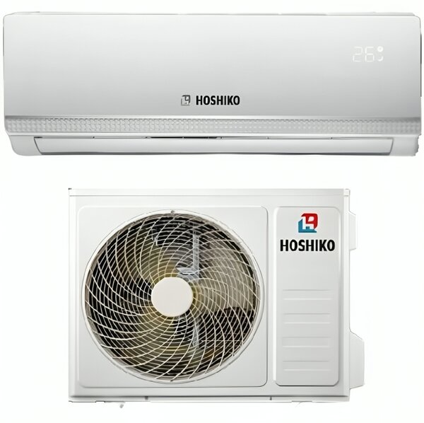 Hoshiko Climatizzatore 9000 Btu Inverter Monosplit Condizionatore con Pompa di Calore Classe A++/A+ Gas R32 (Unit Interna + Unit Esterna) - NINFA