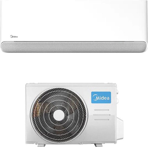 MIDEA Climatizzatore 9000 Btu Inverter Monosplit Condizionatore con Pompa di Calore Classe A++/A+ R32 Wifi (Unit Interna + Unit Esterna) - MSCB1B