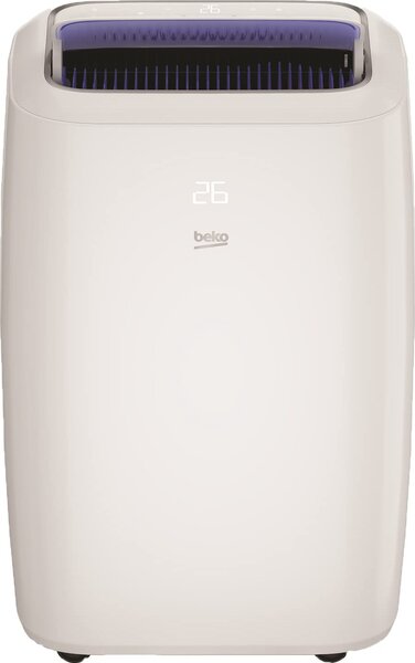 Beko Condizionatore Portatile 9000 Btu /h Climatizzatore Classe A Funzione Deumidificatore Timer - BPN109C