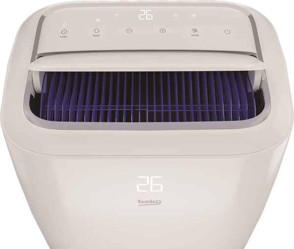 Beko Condizionatore Portatile 9000 Btu /h Climatizzatore Classe A Funzione Deumidificatore Timer - BPN109C