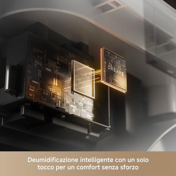 Dreame Deumidificatore DREAME 20L/24h serbatoio 2,5L controllo elettronico app Dreamehome antibatterico plasma bianco - DD20VIM