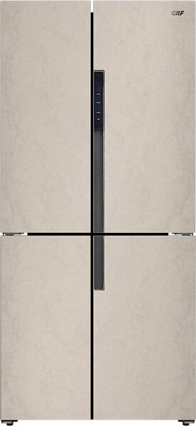 GRF Frigorifero Americano Side by Side Capacit 436 Litri Classe energetica E Raffreddamento No Frost colore Beige Marmorizzato - 3C83641M