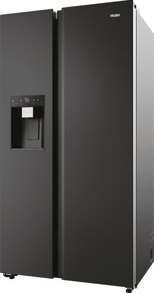 Haier Frigorifero Americano Side by Side 601 Litri Classe E No Frost colore Nero SBS 90 Serie 5 - HSW59F18EIPT