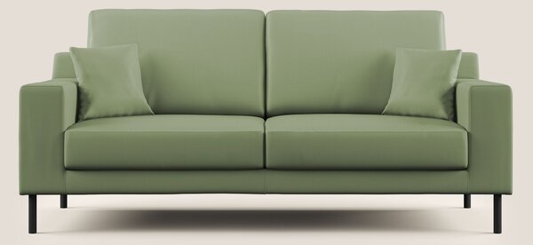 Uranio divano moderno lineare in Ecopelle impermeabile T04