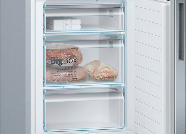 Bosch Frigorifero Combinato Capacit 312 Litri Classe C Raffreddamento Ventilato colore Inox - KGE36ALCA
