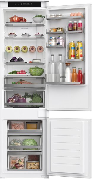 De Longhi Frigorifero da Incasso Combinato 281 Litri Classe E Total No Frost colore Bianco - F6CTNF281E