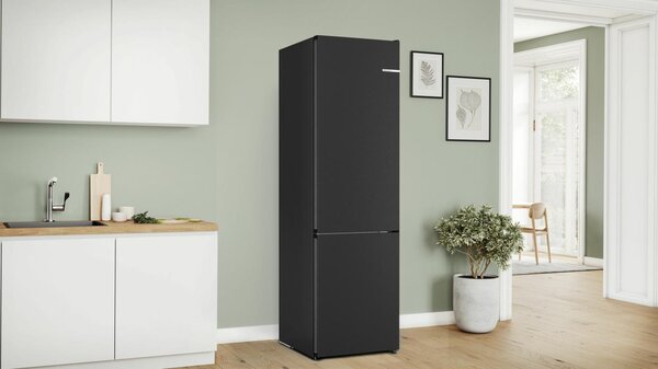 Bosch Frigorifero Combinato Capacit 363 Litri Classe C Raffreddamento No Frost colore Acciaio Nero - KGN392XCF
