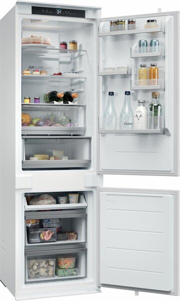Haier Frigorifero da Incasso Combinato Capacit 251 Litri Classe energetica E Raffreddamento No Frost - HQE1855BCMW Series 6
