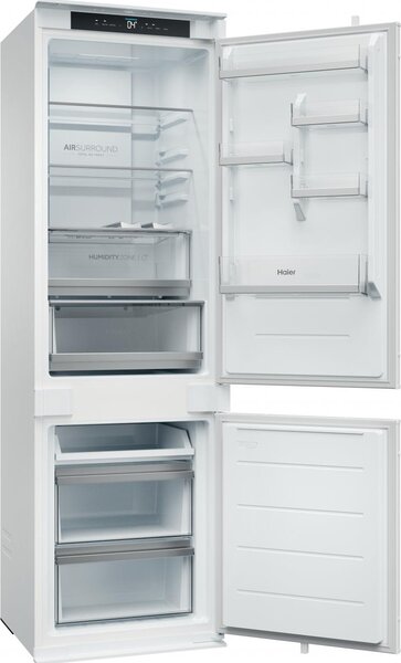 Haier Frigorifero da Incasso Combinato Capacit 251 Litri Classe energetica E Raffreddamento No Frost - HQE1855BCMW Series 6