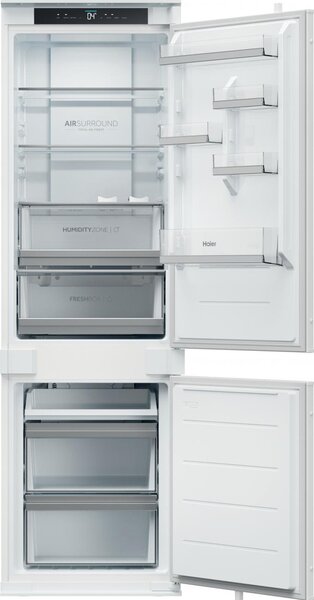 Haier Frigorifero da Incasso Combinato Capacit 251 Litri Classe energetica E Raffreddamento No Frost - HQE1855BCMW Series 6