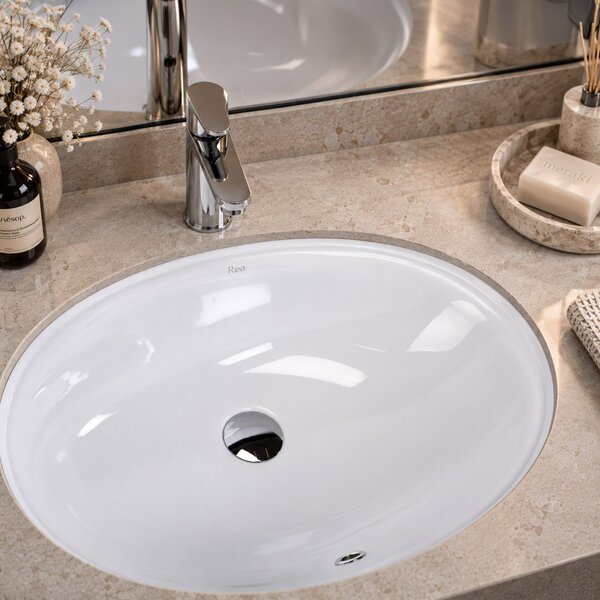 Lavabo sottopiano Rea Niva