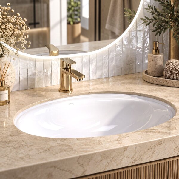 Lavabo sottopiano Rea Niva