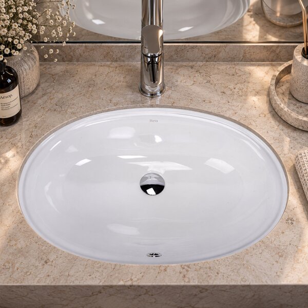 Lavabo sottopiano Rea Niva