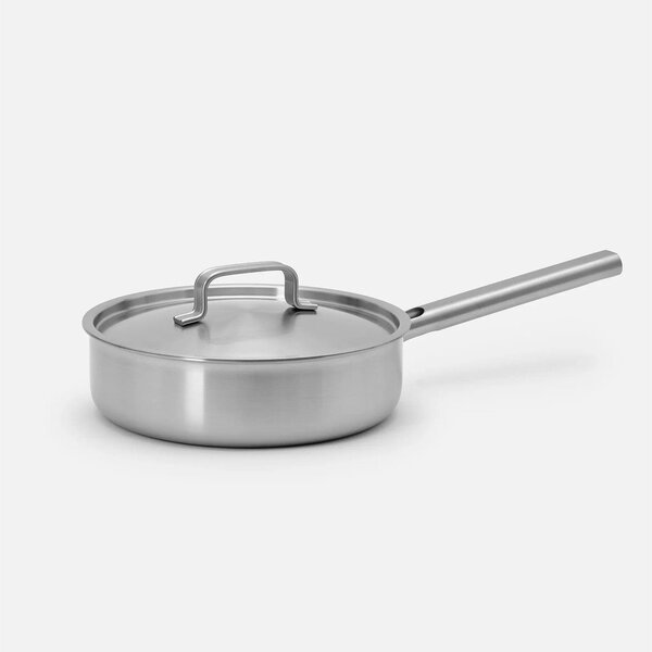 Padella in acciaio inox con coperchio ø 24 cm Lucca 4.0 Standard – FABINI