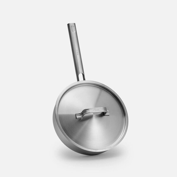 Padella in acciaio inox con coperchio ø 24 cm Lucca 4.0 Standard – FABINI