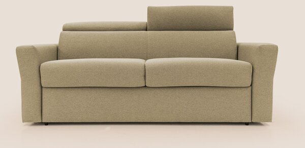 Avalon divano letto 100% ecosostenibile con materasso alto 18 cm in te